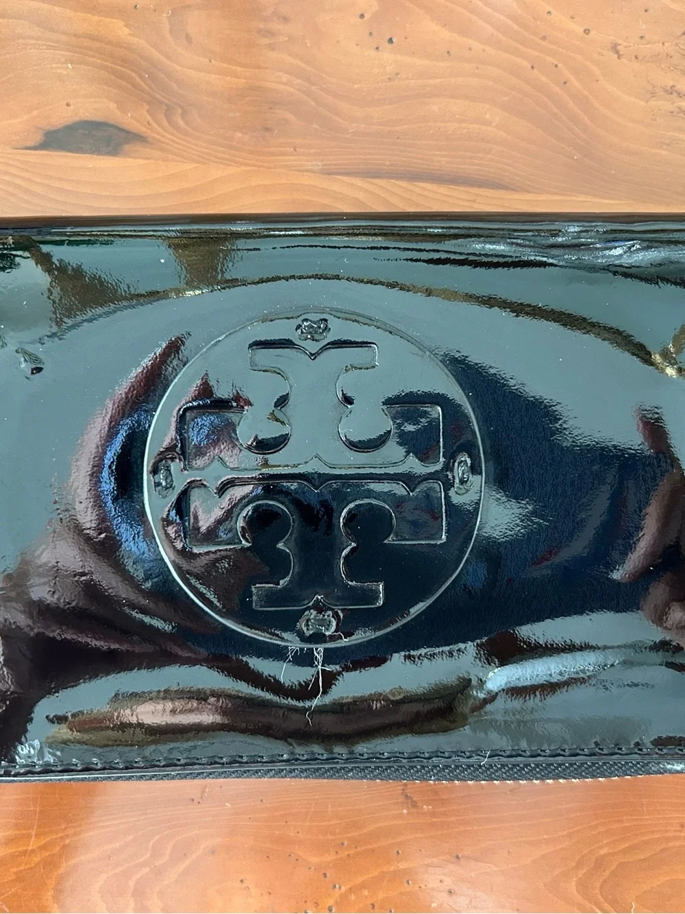 Tori Burch Black Leather wallet 8